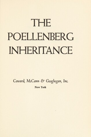 Cover of The Pollenberg Inheritance