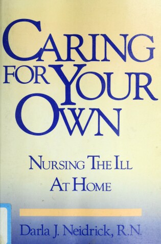 Cover of Caring for Your Own