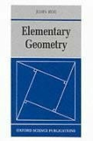 Cover of Elementary Geometry