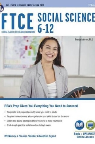 Cover of FTCE Social Science 6-12 (037) Book + Online