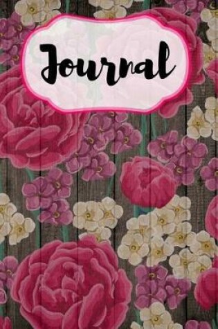 Cover of Vintage Pink Floral Journal