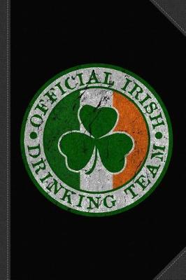 Book cover for Official Irish Drinking Team Journal Notebook