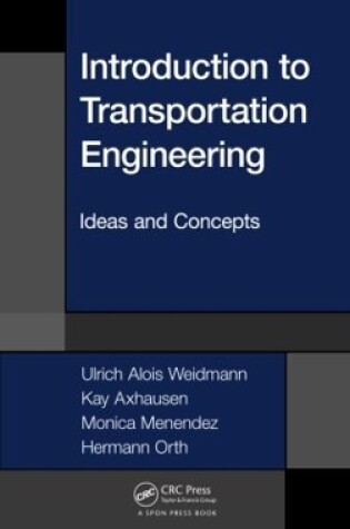 Cover of Introduction to Transportation Engineering