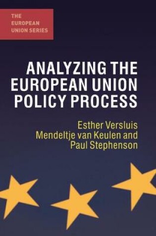 Cover of Analyzing the European Union Policy Process