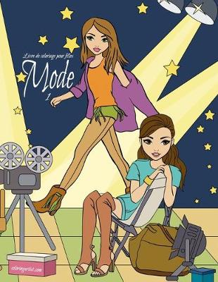 Cover of Livre de coloriage pour filles Mode 1