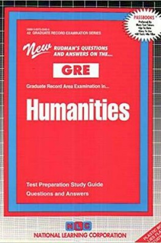 Cover of AREA EXAMINATION -- HUMANITIES