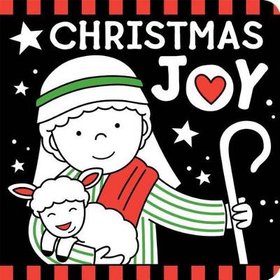 Book cover for Christmas Joy Black & White Board Book