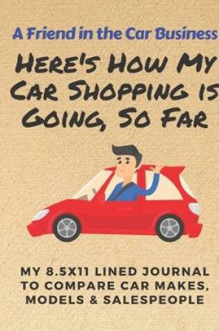 Cover of Here's How My Car Shopping is Going, So Far