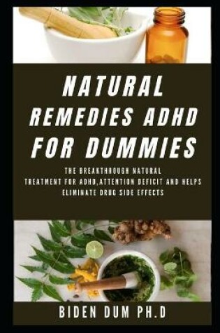 Cover of Natural Remedies ADHD for Dummies