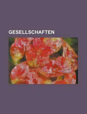 Book cover for Gesellschaften