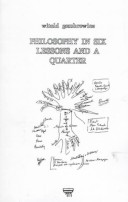 Book cover for Philosophy in Six Lessons and a Quarter