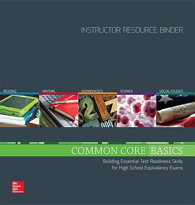 Book cover for Common Core Basics, Instructor Resource Binder Package