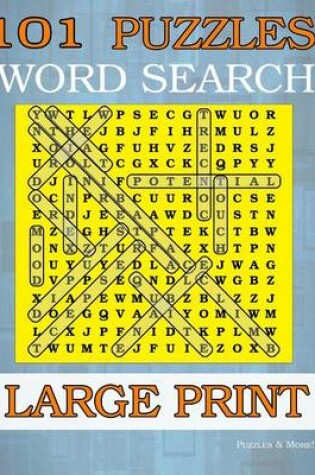 Cover of Large Print Word Search Puzzles