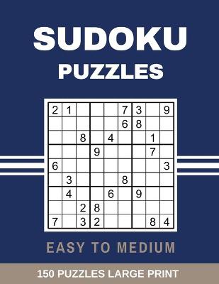 Book cover for Sudoku Puzzles Easy to Medium