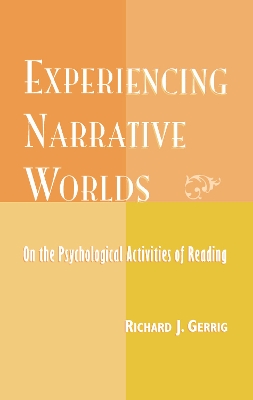 Book cover for Experiencing Narrative Worlds