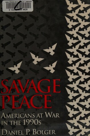 Cover of Savage Peace