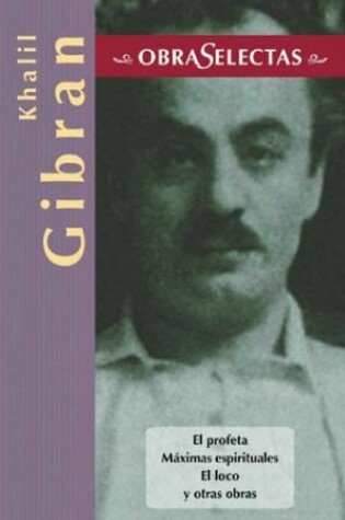 Cover of Khalil Gibran