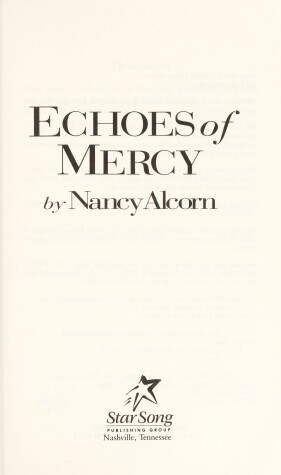 Book cover for Echoes of Mercy