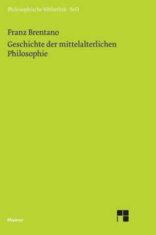 Cover of Geschichte Der Mittelalterlichen Philosophie Im Christlichen Abendland: -