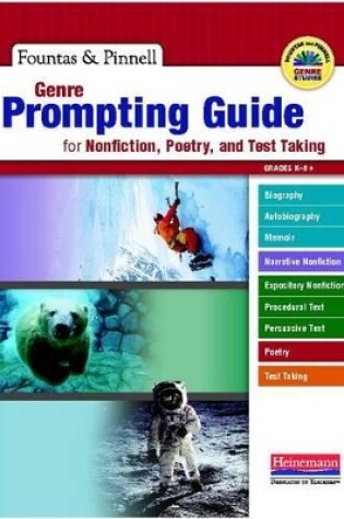 Cover of Genre Prompting Guide for Nonfiction, Poetry, and Test Taking