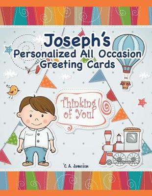 Book cover for Joseph's Personalized All Occasion Greeting Cards