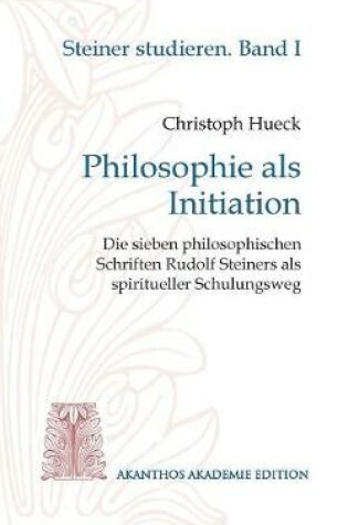 Cover of Philosophie als Initiation