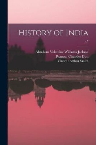 Cover of History of India; v.7