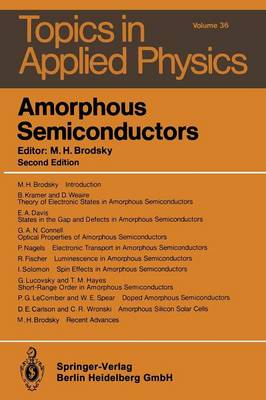 Cover of Amorphous Semiconductors