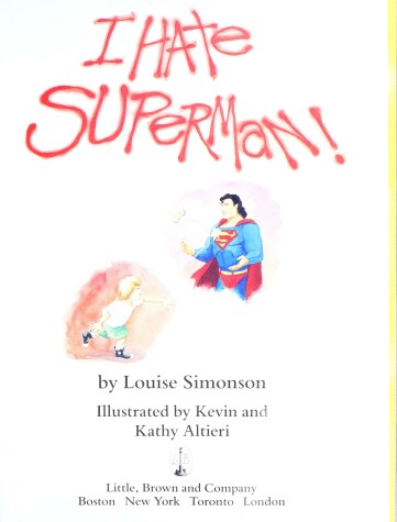 Book cover for I Hate Superman