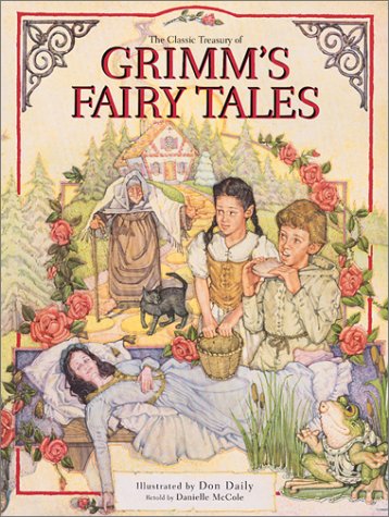 Book cover for The Classic Treasury of "Grimm's Fairy Tales"