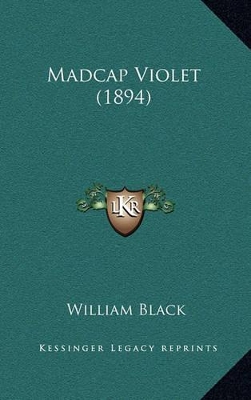 Book cover for Madcap Violet (1894)