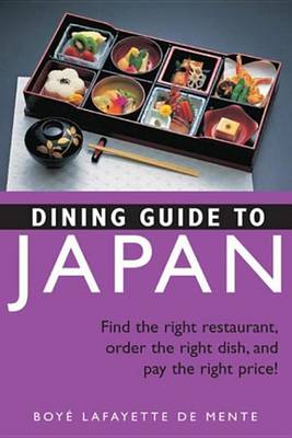 Book cover for Dining Guide to Japan