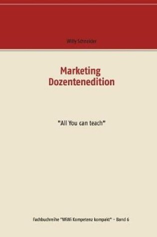 Cover of Marketing Dozentenedition