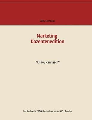 Book cover for Marketing Dozentenedition