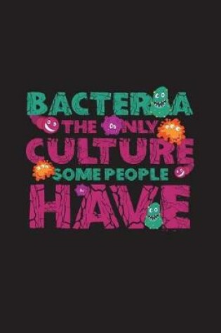 Cover of Bacteria the Only Culture Some People Have
