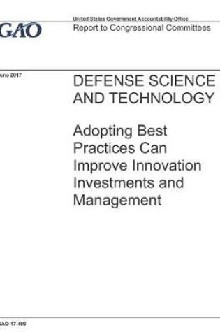 Cover of Defense Science and Technology