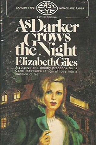 Cover of As Darker Grows the Night