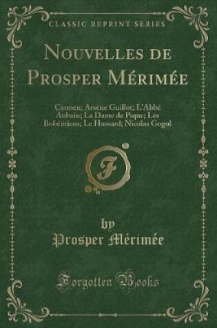 Cover of Nouvelles de Prosper Mérimée