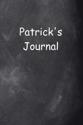 Book cover for Patrick Personalized Name Journal Custom Name Gift Idea Patrick