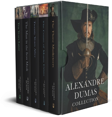 Book cover for Alexandre Dumas 5 Book Set Collection