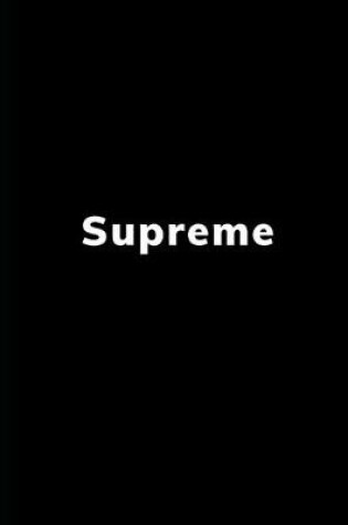 Cover of Supreme