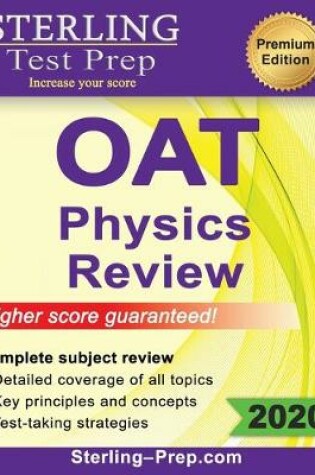 Cover of Sterling Test Prep OAT Physics Review