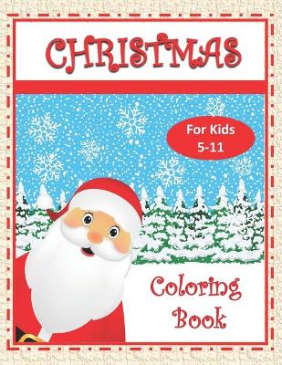 Book cover for Christmas Coloring Book for Kids