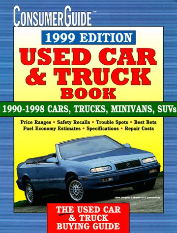 Cover of 1999 Used Car Book