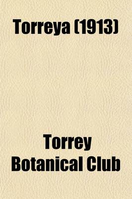 Book cover for Torreya (Volume 13)