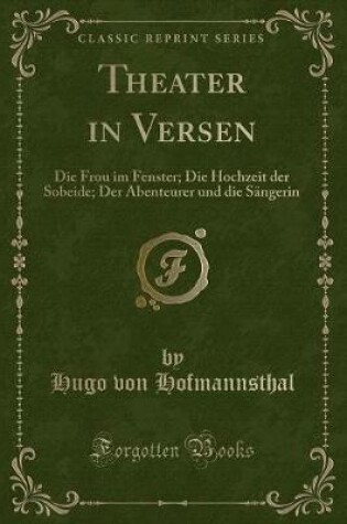 Cover of Theater in Versen