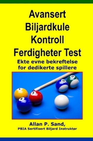 Cover of Avansert Biljardkule Kontroll Ferdigheter Test