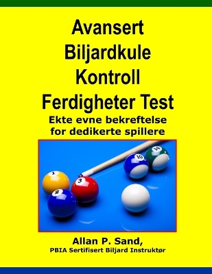 Cover of Avansert Biljardkule Kontroll Ferdigheter Test