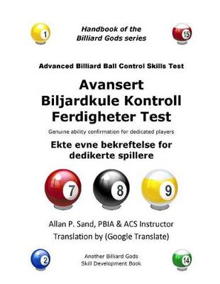 Cover of Avansert Biljardkule Kontroll Ferdigheter Test
