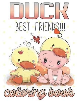 Book cover for Duck Best Friends Coloring Book